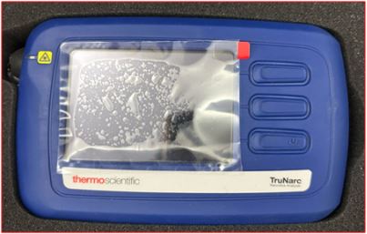 Hand Held Raman Spectrometer